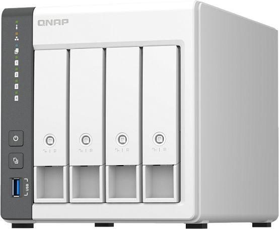 Сетевое хранилище NAS Qnap D4 (REV. C) 4-bay настольный Cortex-A55 RK3568B2