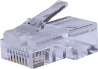 Коннектор Suprlan (10-0209-1) UTP кат.5E RJ45 прозрачный (упак.:10шт)