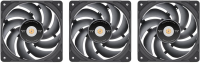 Вентилятор для корпуса Thermaltake Toughfan EX12 Pro Reverse 120х120x25 черный 4-pin 29.8дБ (упак.:3шт) (CL-F171-PL12BL-A) Ret