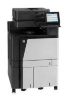 МФУ лазерный HP Color LaserJet Enterprise Flow M880z+ (A2W76A) A3 Duplex Net черный/белый