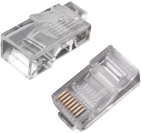 Вилка PROconnect (05-1021-3) кат.5E RJ45 прозрачный (упак.:1шт)