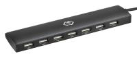 Разветвитель USB-C Digma HUB-7U2.0-UC-B 7порт. черный