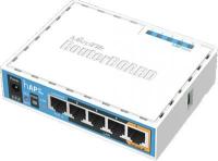 Роутер беспроводной MikroTik hAP ac lite (RB952UI-5AC2ND) AC750 10/100BASE-TX белый