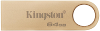 Флеш Диск Kingston 64GB DataTraveler SE9 DTSE9G3/64GB USB3.0 серебристый