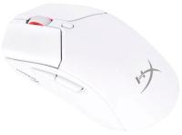 Мышь HyperX Haste 2 белый оптическая (26000dpi) беспроводная BT/Radio USB (5but)