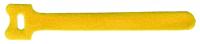Стяжка Velcro Lanmaster LAN-VCM135-YL 135x12мм (упак:20шт) нейлон/полиэтилен внутри помещений жёлтый