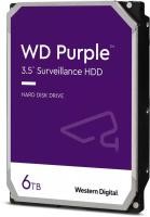 Жесткий диск WD SATA-III 6TB WD64PURZ Surveillance Purple (5400rpm) 256Mb 3.5"