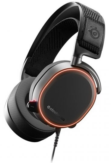 Наушники с микрофоном Steelseries Arctis Pro черный 3м мониторные оголовье (61486)