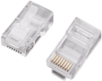 Коннектор Rexant (05-1021) UTP кат.5E RJ45 прозрачный (упак.:1шт)