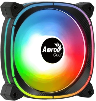 Вентилятор Aerocool Astro 12 F ARGB 120x120x25mm черный 4-pin (Molex) 14.2-21.8dB Ret (ASTRO 12 F ARGB PWM 4P)