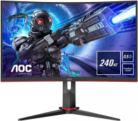 Монитор AOC 27" Gaming C27G2ZE черный/красный VA LED 0.5ms 16:9 HDMI матовая 300cd 178гр/178гр 1920x1080 240Hz DP FHD 5.5кг