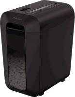 Шредер Fellowes PowerShred LX65 черный (секр.P-4) перекрестный 10лист. 22лтр. скрепки скобы пл.карты