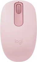 Мышь Logitech M196 розовый оптическая (1000dpi) беспроводная BT USB