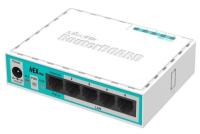 Роутер MikroTik hEX lite (RB750R2) 10/100BASE-TX белый