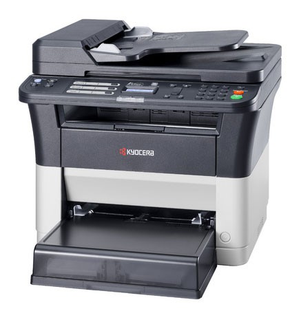 МФУ лазерный Kyocera FS-1025MFP (1102M63RU0/1102M63RUV) A4 Duplex белый/черный