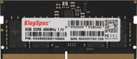 Память DDR5 8GB 4800MHz Kingspec KS4800D5N11008G RTL PC5-38400 CL40 DIMM 288-pin 1.1В single rank Ret