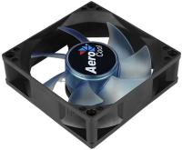 Вентилятор для корпуса Aerocool Motion 8 LED 80х80x25 черный 3-pin 25дБ (MOTION 8 BLUE-3P 80) Ret