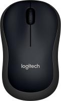 Мышь Logitech B220 черный оптическая (1000dpi) silent беспроводная USB (2but)