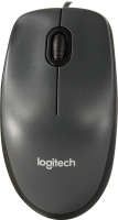 Мышь Logitech M90 серый оптическая 1000dpi USB 2but (910-001793)