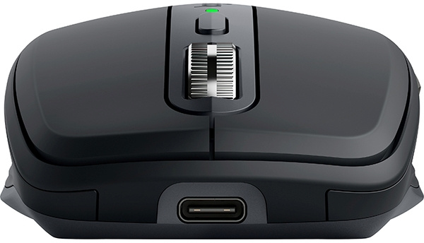 Мышь Logitech MX Anywhere 3 графитовый оптическая (4000dpi) беспроводная BT/Radio USB для ноутбука (6but)