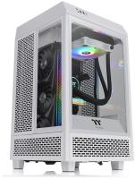 Корпус Thermaltake The Tower 100 Snow белый без БП miniITX 1x120mm 3x140mm 2xUSB3.0 audio bott PSU