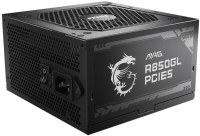 Блок питания MSI ATX 850W MAG A850GL PCIE5 80+ gold (20+4pin) APFC 120mm fan 8xSATA Cab Manag RTL