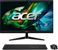 Моноблок Acer Aspire C22-1800 21.5" Full HD i5 1334U (1.3) 8Gb SSD512Gb Iris Xe CR Eshell GbitEth WiFi BT 65W клавиатура мышь Cam черный 1920x1080