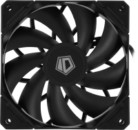 Вентилятор ID-Cooling TF-12025-Pro 120x120x25mm черный 4-pin 15.2-35.2dB 150gr Ret (TF-12025-PRO BLACK)