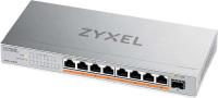 Коммутатор Zyxel XMG-108HP-EU0101F (L2) 8x2.5Гбит/с 1SFP+ 8PoE++ 100W неуправляемый