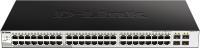 Коммутатор D-Link DGS-1210-52MP/ME/B 48G 4SFP 48PoE 370W управляемый