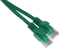 Патч-корд Premier PP12-0.5M/G 1000Гбит/с UTP 4 пары cat.5E CCA molded 0.5м зеленый RJ-45 (m)-RJ-45 (m)