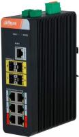 Коммутатор Dahua DH-IS4410-6GT-120 (L2) 6x1Гбит/с 4SFP 6PoE 120W управляемый