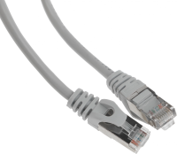 Патч-корд Premier PP22-1M 1000Гбит/с FTP 4 пары cat.5E CCA molded 1м серый RJ-45 (m)-RJ-45 (m)