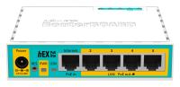 Роутер MikroTik hEX PoE lite (RB750UPR2) 10/100BASE-TX белый