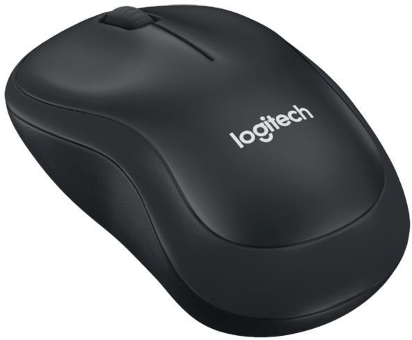 Мышь Logitech B220 черный оптическая (1000dpi) silent беспроводная USB (2but)