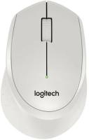 Мышь Logitech M330 Silent Plus белый оптическая (1000dpi) беспроводная USB (2but)