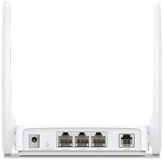 Роутер беспроводной Mercusys MW300D N300 10/100BASE-TX/ADSL белый