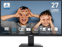 Монитор MSI 27" MP273U черный IPS LED 16:9 HDMI M/M матовая 300cd 178гр/178гр 3840x2160 60Hz DP 4K 3.95кг