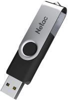 Флеш Диск Netac 256GB U505 NT03U505N-256G-30BK USB3.0 черный/серебристый