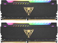 Память DDR4 2x8Gb 3200MHz Patriot PVSR416G320C8K Viper Steel RGB RTL Gaming PC4-25600 CL18 DIMM 288-pin 1.35В dual rank с радиатором Ret