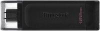 Флеш Диск Kingston 128Gb DataTraveler 70 Type-C DT70/128GB USB3.2 черный