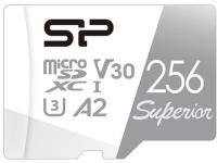 Флеш карта microSDXC 256Gb Class10 Silicon Power SP256GBSTXDA2V20 Superior w/o adapter