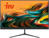 Моноблок IRU P231 23.8" Full HD Cel N4020 (1.1) 8Gb SSD256Gb Windows 11 Professional GbitEth WiFi BT 120W Cam черный 1920x1080