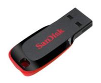 Флеш Диск Sandisk 32Gb Cruzer Blade SDCZ50-032G-B35 USB2.0 черный/красный