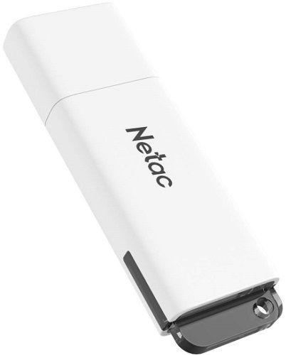 Флеш Диск Netac 32Gb U185 NT03U185N-032G-20WH USB2.0 белый