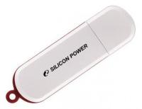 Флеш Диск Silicon Power 64Gb LuxMini 320 SP064GBUF2320V1W USB2.0 белый