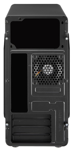 Корпус Aerocool Qs-180 черный без БП mATX 1x80mm 2xUSB2.0 1xUSB3.0 audio