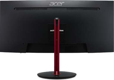 Монитор Acer 34" Nitro XZ342CUPbmiiphx черный VA LED 1ms 21:9 HDMI M/M матовая HAS Piv 400cd 178гр/178гр 3440x1440 144Hz FreeSync DP UW 7.6кг