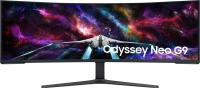 Монитор Samsung 57" Odyssey Neo G9 S57CG952NI черный VA LED 32:9 HDMI полуматовая HAS Piv 420cd 178гр/178гр 7680x2160 240Hz FreeSync Premium Pro DP Dual UHD USB 19кг