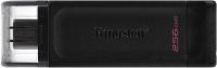 Флеш Диск Kingston 256Gb DataTraveler 70 DT70/256GB USB3.2 черный